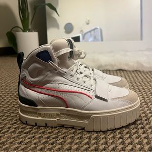 Puma Mayze mid Whisper white Womens 7.5!!!